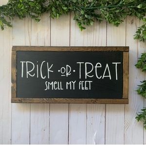 Painted Halloween decor